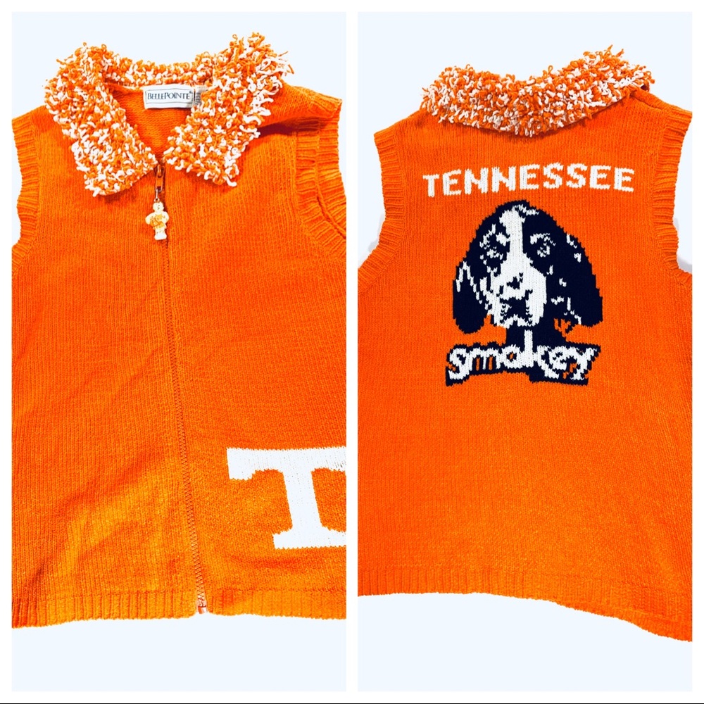 VTG BellePointe TN Volunteers Smokey Sweater Vest